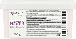 Kosmetisches Paraffin mit Erdbeer- und Kirschduft - NeoNail Professional — Bild N2