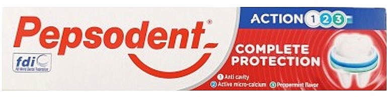 Zahnpasta Vollständiger Schutz - Pepsodent Toothpaste Complete Protection — Bild N1