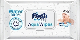 Düfte, Parfümerie und Kosmetik Feuchttücher 60 St. - Fresh Baby Aqua Wipes