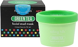 Schlammmaske mit grünem Tee - Rolling Hills Green Tea Facial Mud Mask — Bild N1