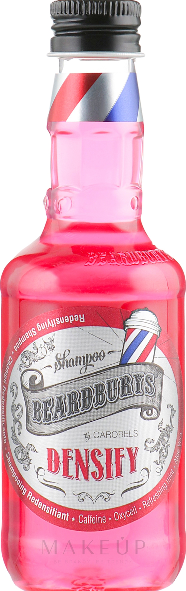 Shampoo gegen Haarausfall mit Mentholduft - Beardburys Densify Shampoo — Bild 100 ml