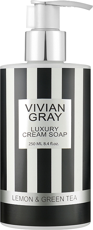 Handcremeseife - Vivian Gray Lemon & Green Tea Luxury Cream Soap — Bild N1