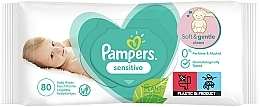 Feuchttücher für Babys Sensitive 80 St. - Pampers — Bild N2