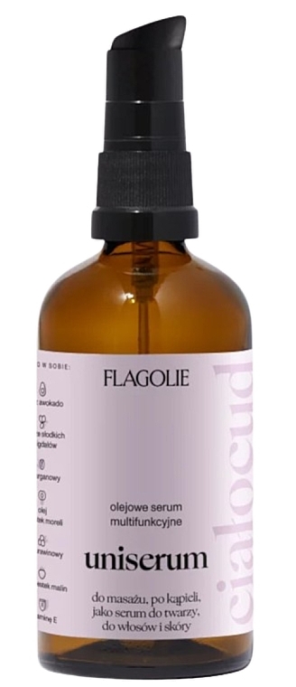 Multifunktionales Ölserum für Gesicht, Körper und Haar - Flagolie Cialocud Oil Serum  — Bild N1