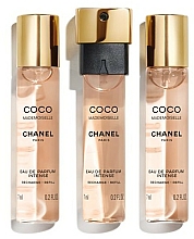 Düfte, Parfümerie und Kosmetik Chanel Coco Mademoiselle Eau de Parfum Intense Mini Twist and Spray Refill - Duftset (Eau de Parfum Refill 7mlx3) 