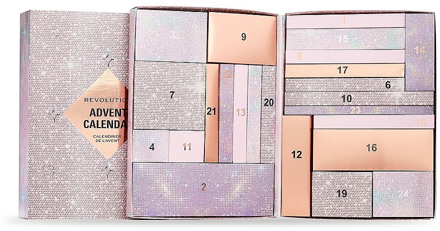 Adventskalender 24 Produkte  - Makeup Revolution Advent Calendar 2024  — Bild N3