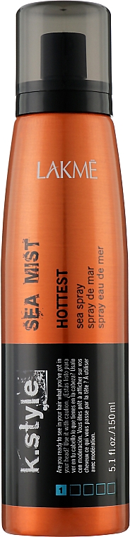 Mattierendes Haarspray - Lakme K.style Hottest Sea Mist Sea Spray — Bild N1