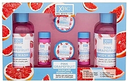 Gesichts- und Körperpflegeset 6 St. - Xpel Marketing Ltd XBC Pink Grapefruit Skincare Essentials — Bild N1