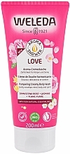 Düfte, Parfümerie und Kosmetik Duschgel-Creme mit Jasmin und Ylang-Ylang - Weleda Aroma Love Pampering Creamy Body Wash