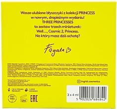 Ingrid Cosmetics x Fagata Three Princesses Lip Gloss (Lipgloss 3x4ml) - Lipgloss-Set — Bild N3