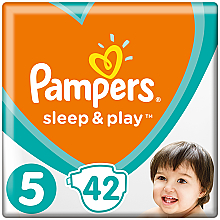 Düfte, Parfümerie und Kosmetik Windeln Pampers Sleep & Play Größe 5 (Junior) 11-16 kg 42 St. - Pampers 
