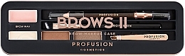 Augenbrauen-Palette - Profusion Cosmetics Brow Makeup Case — Bild N2