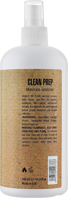 Nagelentfetter - NUB Clean Prep Manicure Sanitizer — Bild N3