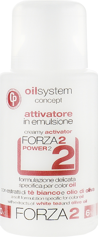 Creme-Aktivator für das Haar - Punti di Vista Oil System Concept Color Oil Oxi Emulsion Forza2 20Vol — Bild N1