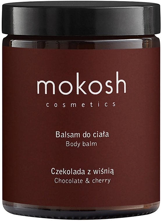 Körperbalsam Kirschschokolade - Mokosh Cosmetics Body Balm Chocolate & Cherry — Bild N1