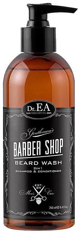 Bartpflegeset - Dr.EA Barber Shop Beard Care Set (Bartserum 50ml + Bartshampoo und Conditioner 250ml) — Bild N2