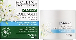 Modellierende Lifting-Creme oval - Eveline Cosmetics Organic Collagen Lifting Cream — Bild N2
