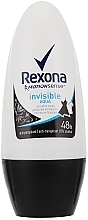 Deo Roll-on Antitranspirant "Invisible Aqua" - Rexona Deodorant Roll — Bild N1