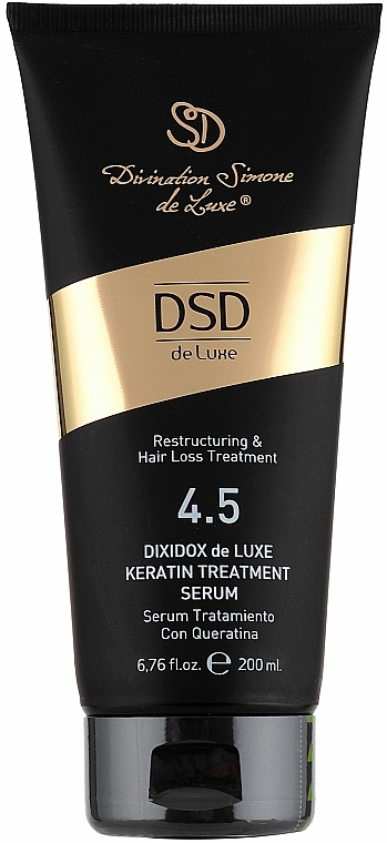 Regenerierendes Serum mit Keratin gegen Haarausfall № 4.5 - Divination Simone De Luxe Dixidox DeLuxe Keratin Treatment Serum — Foto N3