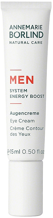 Kühlende und erfrischende Augencreme mit Energy-Komplex aus pflanzlichem Taurin und Bio-Koffein - Annemarie Borlind Men System Energy Boost Eye Cream — Bild N1