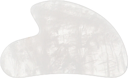 Massageset aus natürlichem weißem Stein Roller und Guasha-Platte - Nuvi (roller + gouaches/craper) — Bild N4