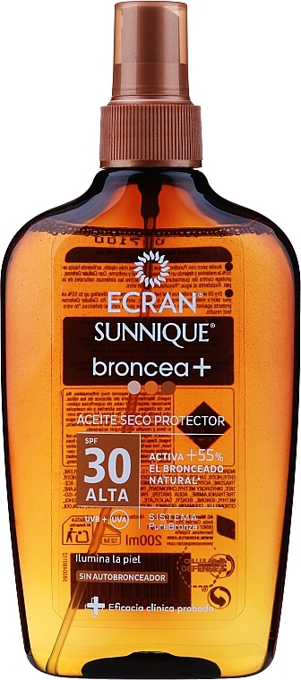 Sonnenschutzöl-Spray für den Körper SPF 30 - Ecran Sun Lemonoil Oil Spray SPF30 — Bild N1