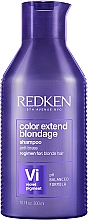 Düfte, Parfümerie und Kosmetik Anti-Gelbstich Shampoo für blondiertes oder aufgehelltes Haar - Redken Color Extend Blondage Shampoo
