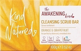 Düfte, Parfümerie und Kosmetik Körperpeeling Grapefruit & Orange - Kind Natured Awaken Body Scrub Bar