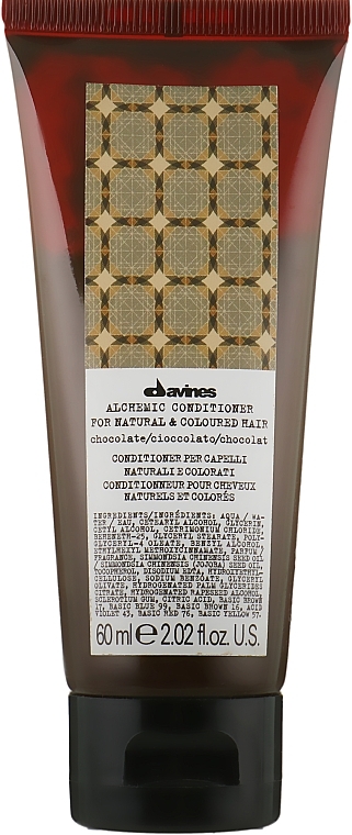 Conditioner für natürliches und gefärbtes Haar (Schokolade) - Davines Alchemic Conditioner — Bild N2