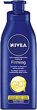 Straffende und feuchtigkeitsspendende Körperlotion für trockene Haut - NIVEA Q10 Firming Body Lotion Dry Skin — Bild N1