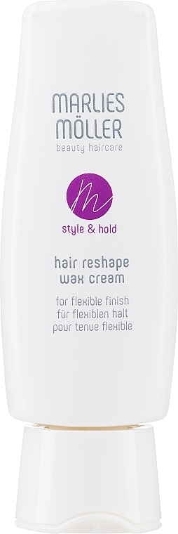 Haarwachs für flexiblen Halt - Marlies Moller Style & Hold Hair Reshape Wax Cream — Bild N1