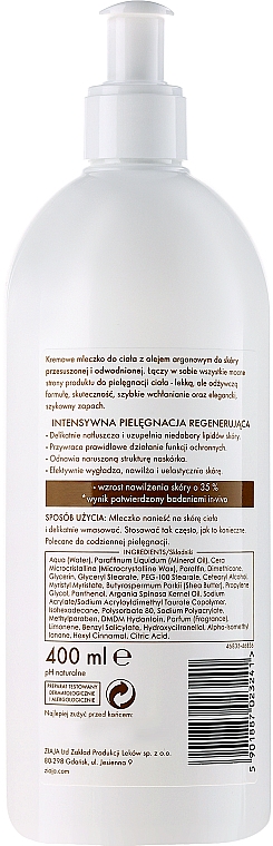 Körpermilch für sehr trockene Haut mit Arganöl - Ziaja Milk for Dry Skin With Argan Oil — Bild N2