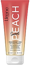 Düfte, Parfümerie und Kosmetik Regenerierende Körper- und Gesichtscreme mit Pfirsich - Lirene Sweet Peach