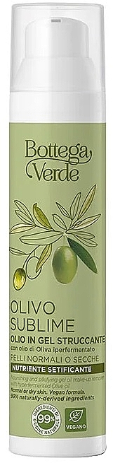 Gel-Öl zur Make-up-Entfernung mit Olivenöl - Bottega Verde Olivo Sublime Gel Oil Makeup Remover — Bild N1