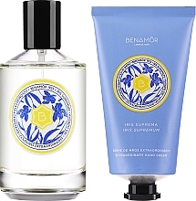 Benamor Iris Suprema - Set (Eau de Cologne/100ml + Handcreme/75ml) — Bild N1