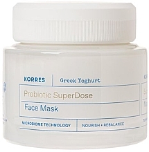 Düfte, Parfümerie und Kosmetik Probiotische Gesichtsmaske - Korres Greek Yoghurt Probiotic Super Dose Face Mask