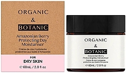 Düfte, Parfümerie und Kosmetik Feuchtigkeitsspendende Tagescreme für trockene Haut - Organic & Botanic Amazonian Berry Protecting Day Moisturiser