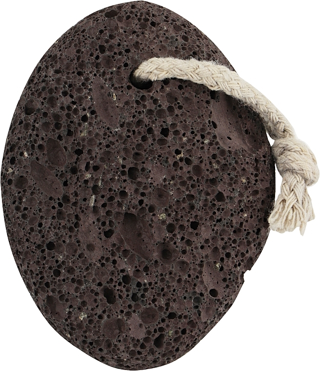 Bimsstein oval schwarz - Kalliston — Bild N3