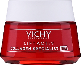 Düfte, Parfümerie und Kosmetik Nachtcreme für das Gesicht mit Kollagen - Vichy LiftActiv Collagen Specialist Night