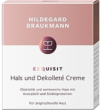 Düfte, Parfümerie und Kosmetik Creme für Hals und Dekolleté - Hildegard Braukmann Exquisit Neck And Decollete Cream