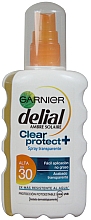 Sonnenschutzspray - Garnier Delial Ambre Solaire Clear Protect Transparent Protective Spray SPF30 — Bild N1