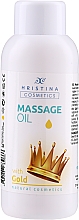 Düfte, Parfümerie und Kosmetik Pflegendes und regenerierendes Massageöl für den Körper mit Goldpuder - Hristina Professional Gold Massage Oil