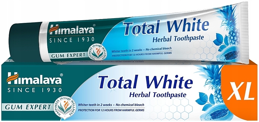 Aufhellende Zahnpasta - Himalaya Herbals Gum Expert Total White XL Toothpaste — Bild N1