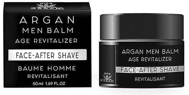 Aftershave-Balsam für Männer - Diar Argan Argan Men Age Revitalizer After Shave Face Balm — Bild N1