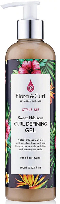 Lockenformendes Gel - Flora & Curl Style Me Sweet Sweet Hibiscus Curl Defining Gel — Bild N1