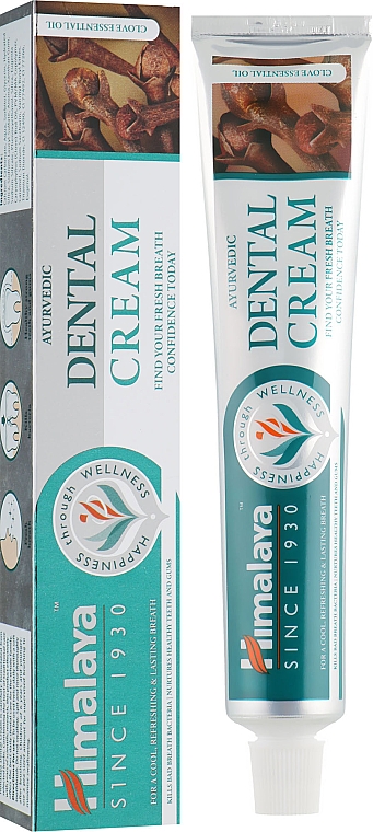 Zahnpasta mit Nelken - Himalaya Herbals Ayurvedic Dental Cream — Bild N1