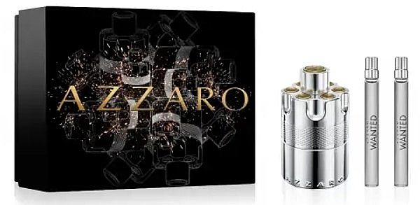 Azzaro Wanted - Duftset (Eau de Parfum 100 ml + Eau de Parfum Mini 2x10 ml)  — Bild N1