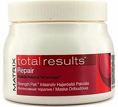 Intensive regenerierende Haarmaske - Matrix Total Results Repair Strength Pak Intensive Treatment — Bild N2