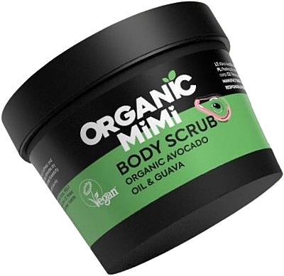 Körperpeeling Avocado und Guave - Organic Mimi Body Scrub Avocado & Guava — Bild N1