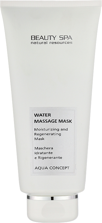 Superfeuchtigkeitsspendende Anti-Aging Gel-Maske - Beauty Aqua Concept SPA Water Massage Mask  — Bild N1